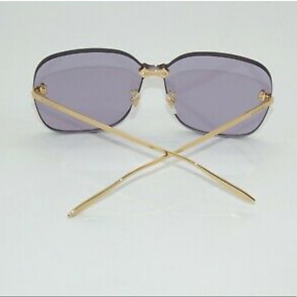 🔥NEW LUXURY GUCCI VIOLET RIMLESS SUNGLASSES🔥 - Picture 9 of 16